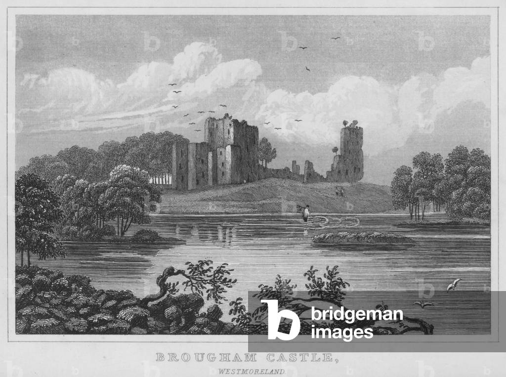 Brougham Castle, Westmoreland (engraving)