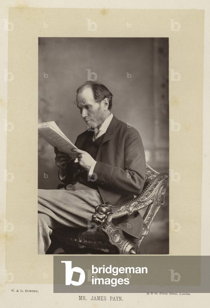 Mr James Payn (b/w photo)