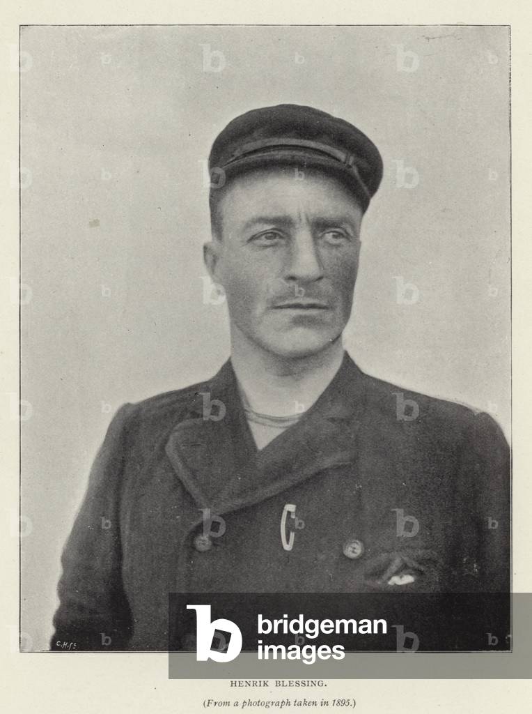 Henrik Blessing (b/w photo)