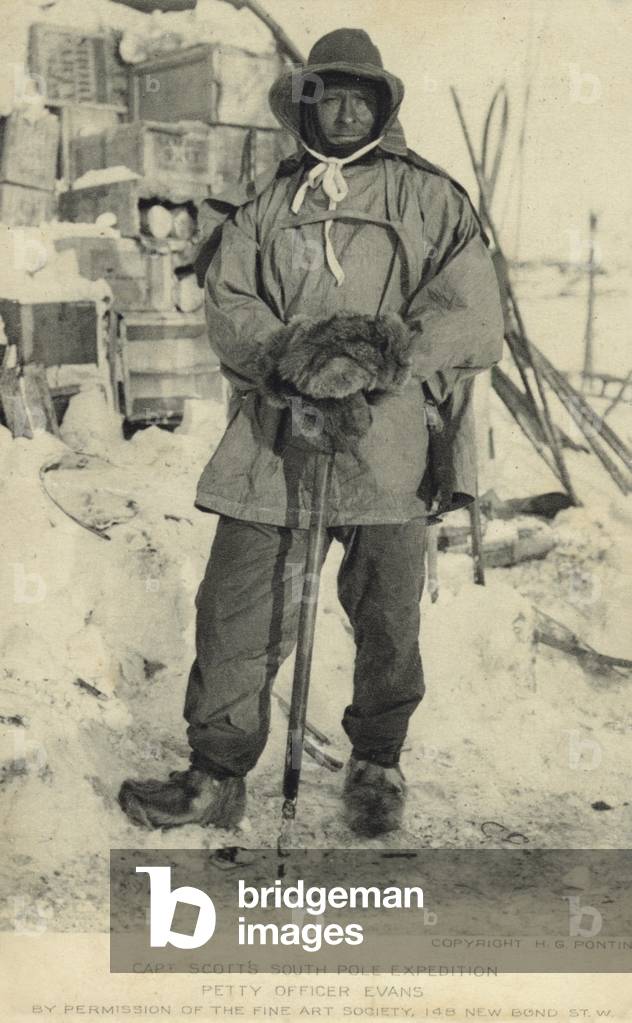 Robert Falcon Scott (1868-1912), British Antarctic explorer (b/w photo)