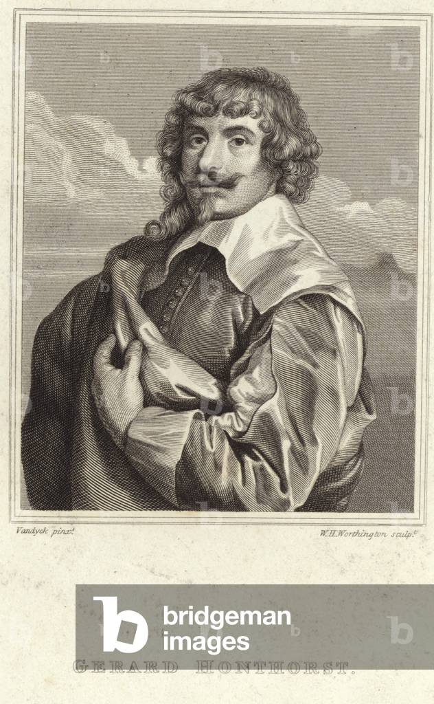 Portrait of Gerard van Honthorst (engraving)