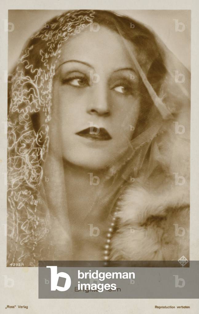 Brigitte Helm (b/w photo)