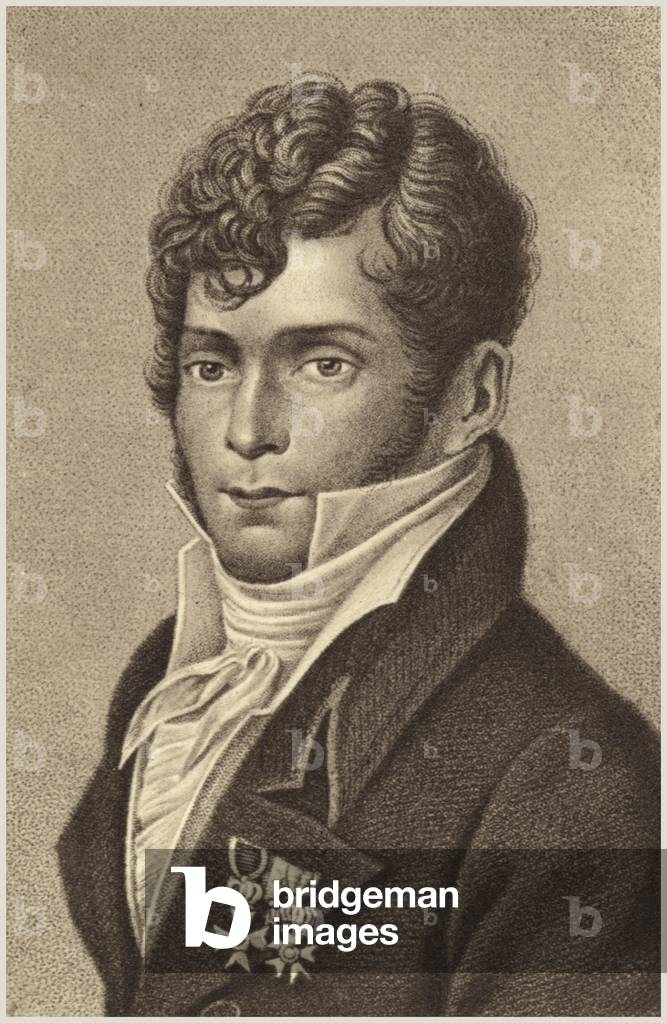 Portrait of Gaspare Spontini (engraving)