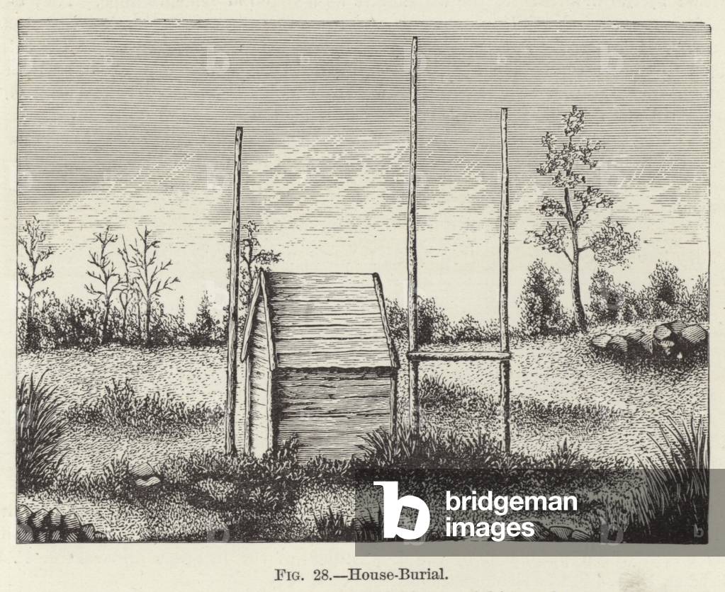 House-Burial (engraving)