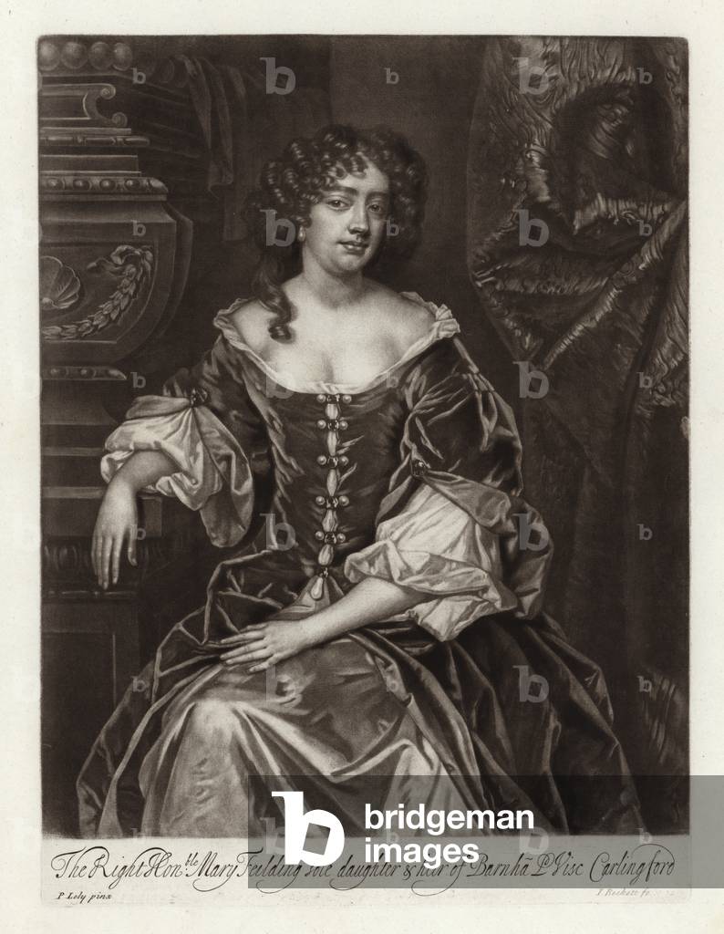 Portrait of Mary Feilding (engraving)