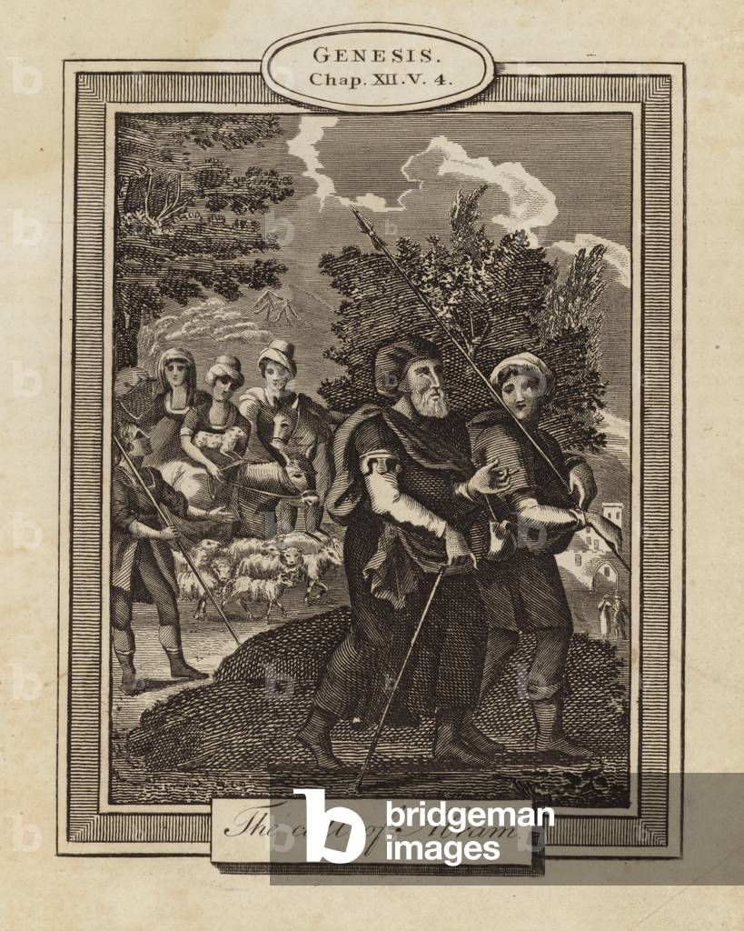 The call of Abraham (engraving)