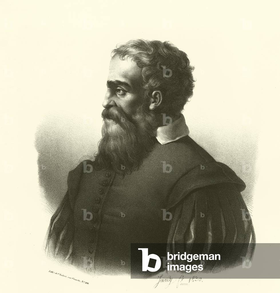 Daniele da Volterra, portrait (engraving)