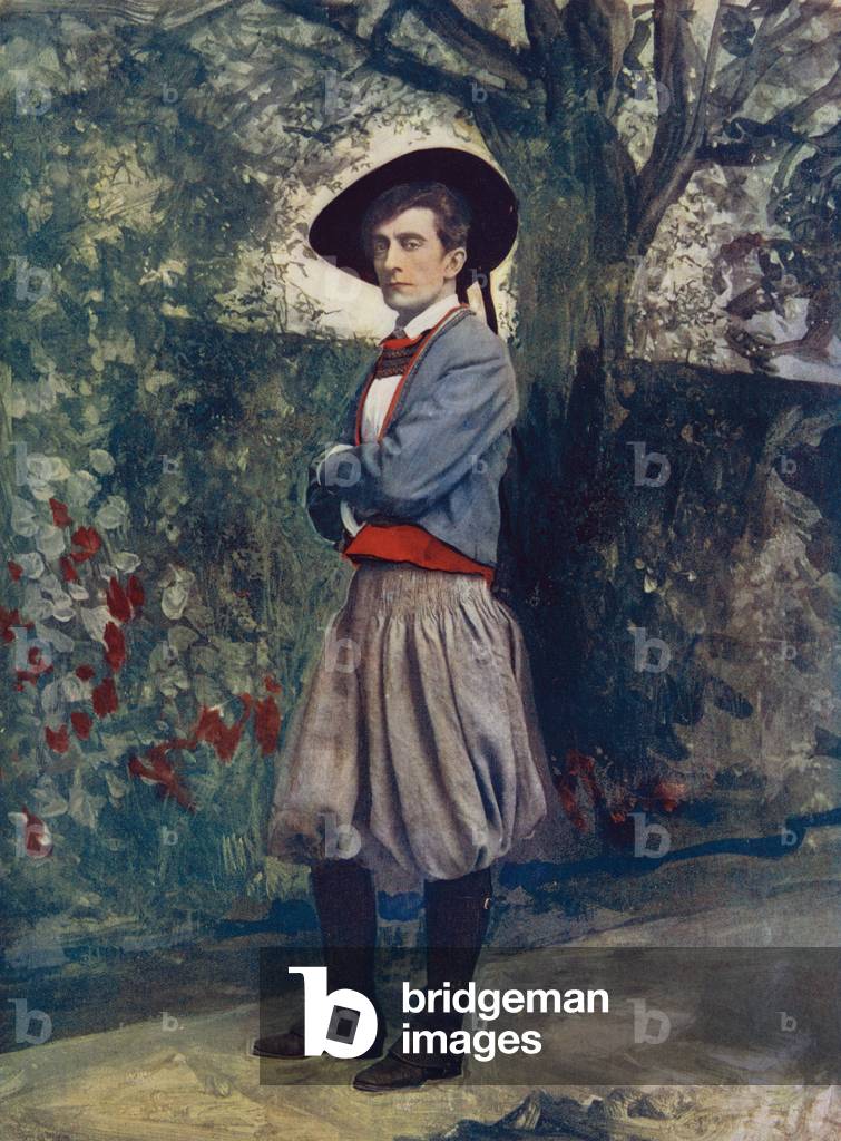 Sir Johnston Forbes-Robertson in 'The Sacrament of Judas' (photo)