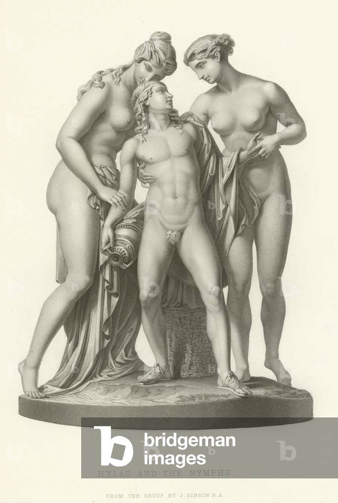 Hylas and the Nymphs (engraving)
