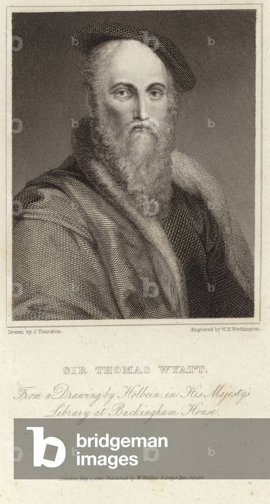 Portrait of Sir Thomas Wyatt (engraving)