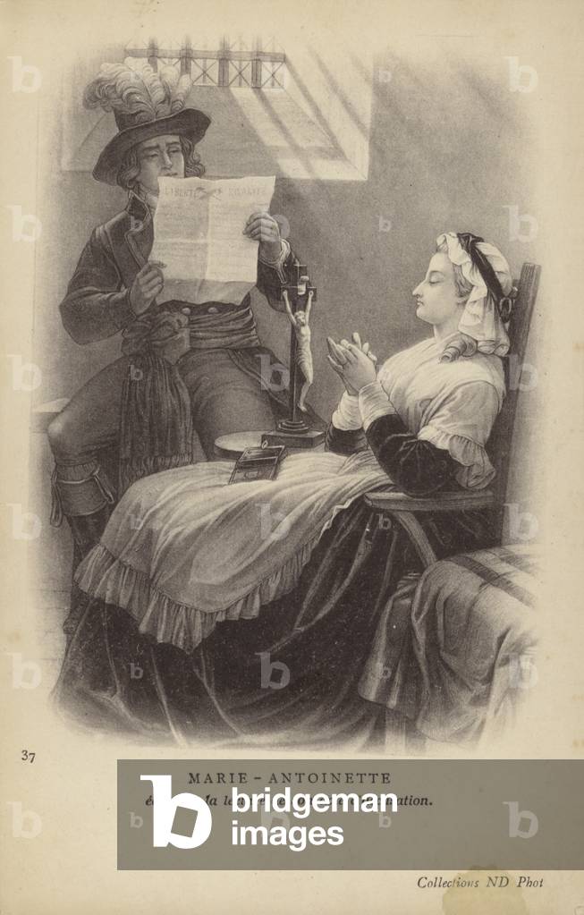 Marie Antoinette (litho)