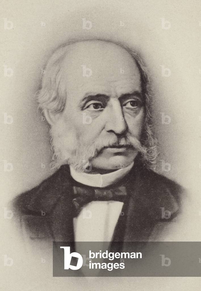 Portrait of Henri Vieuxtemps (engraving)