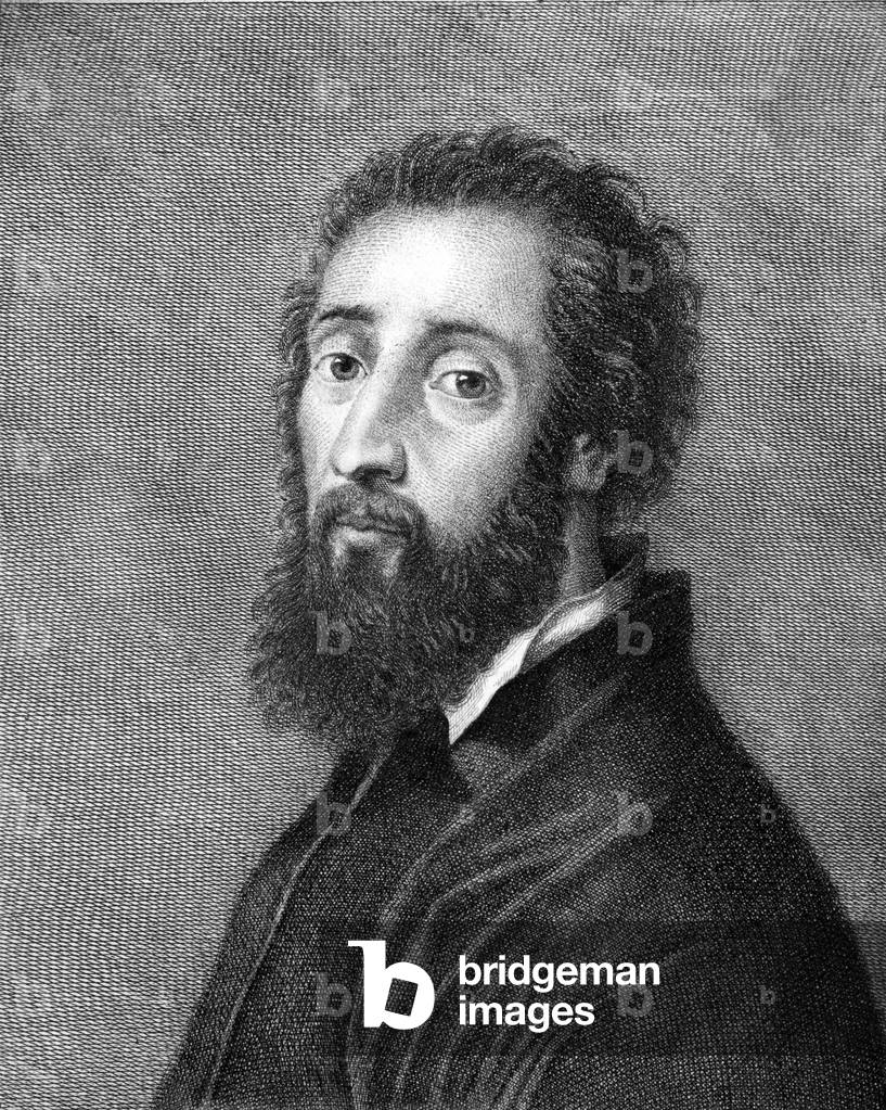 Giulio Romano, Italian painter and architect (engraving)