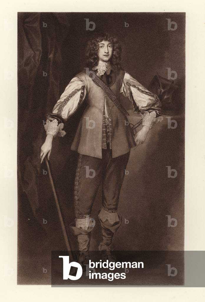 Prince Rupert of the Rhine (litho)