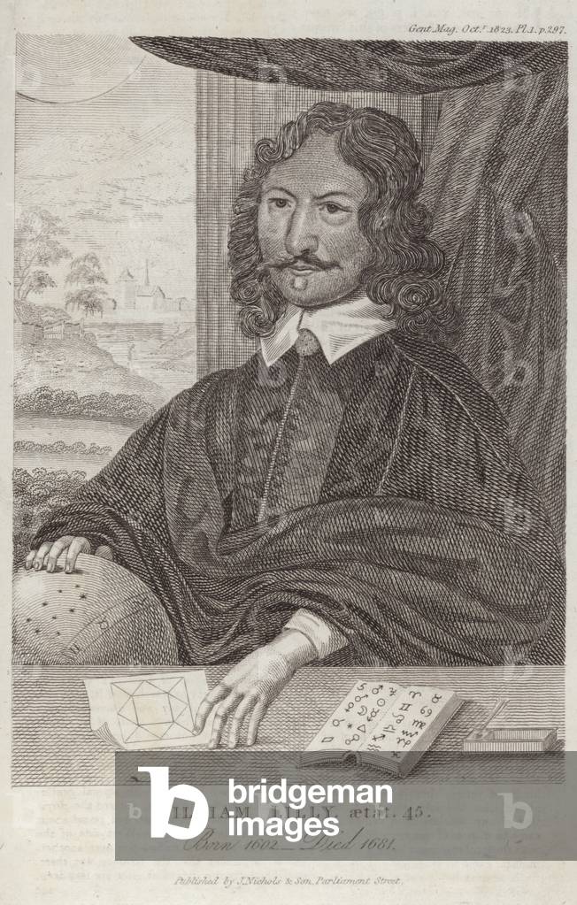 Portrait of William Lilly (engraving)
