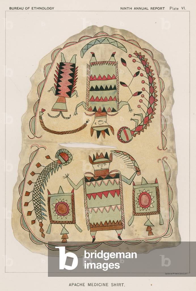 Apache Medicine Shirt (colour litho)
