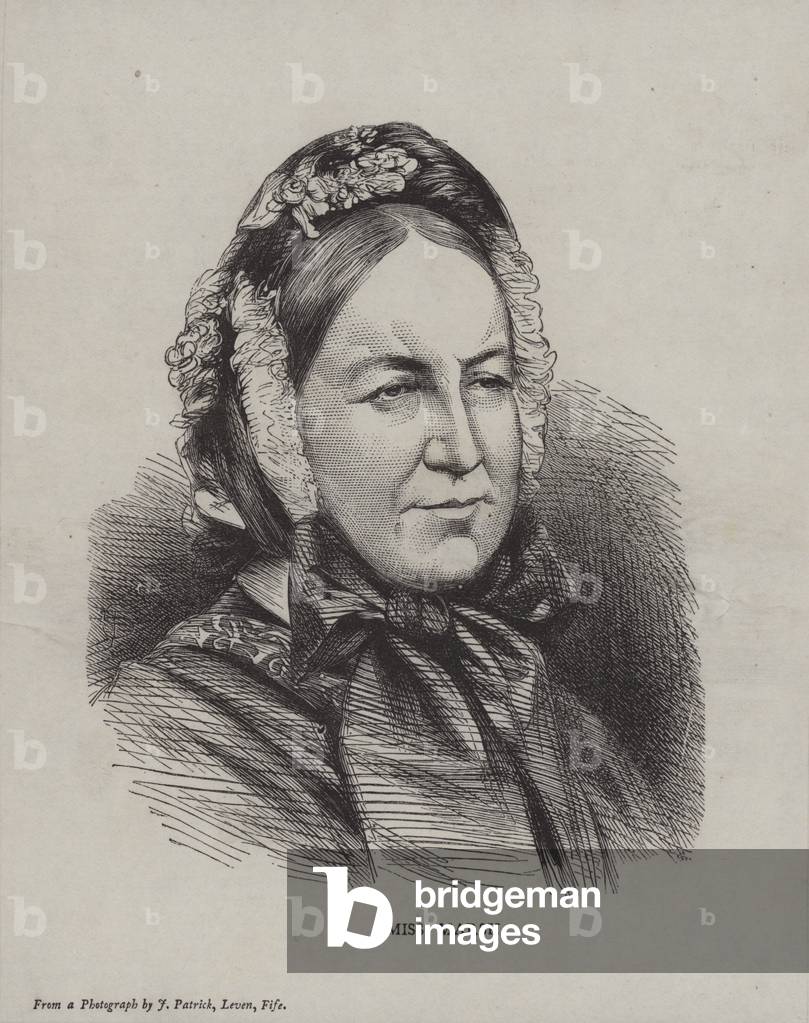 Catherine Marsh, English author and philanthropist (engraving)