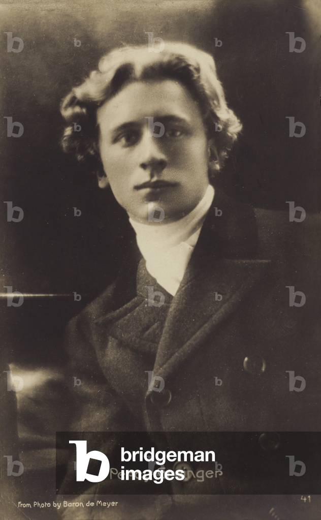 Percy Grainger, Australian-born composer, arranger and pianist (1882-1961) (b/w photo)