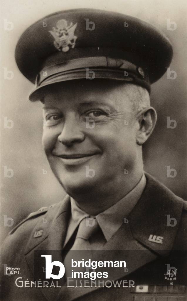 General Eisenhower (b/w photo)