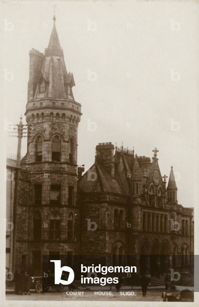 Court House, Sligo (b/w photo)