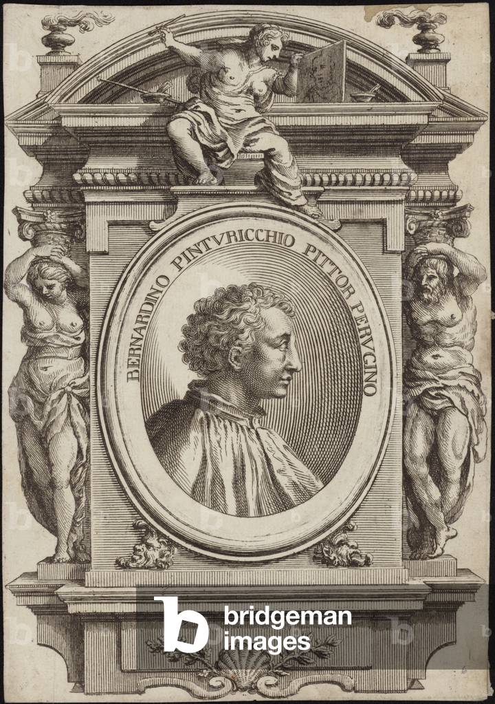 Portrait of Pintoricchio (engraving)