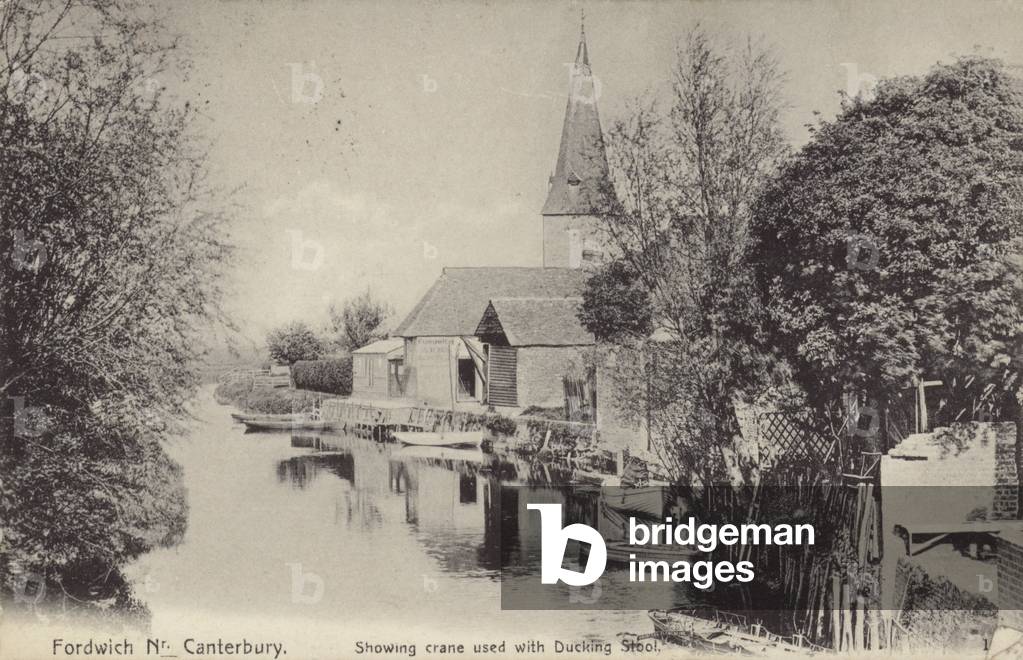 Fordwich Nr Canterbury (b/w photo)