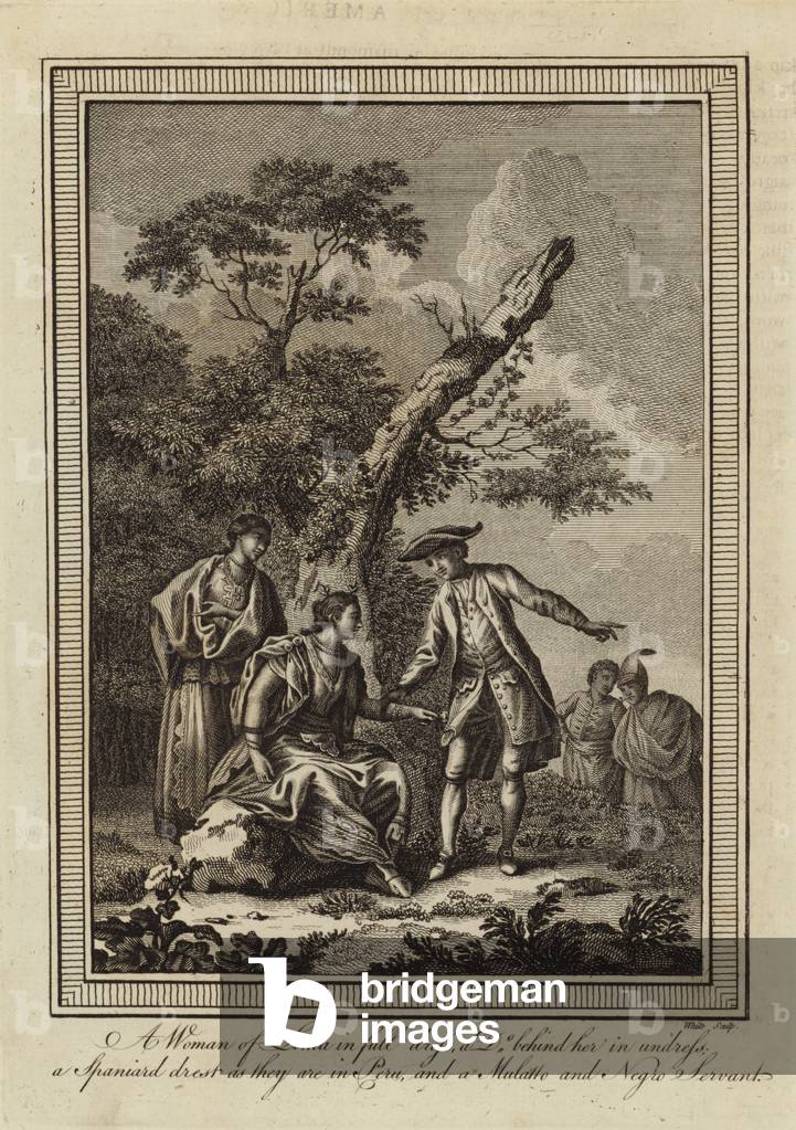 A Woman of Lima (engraving)