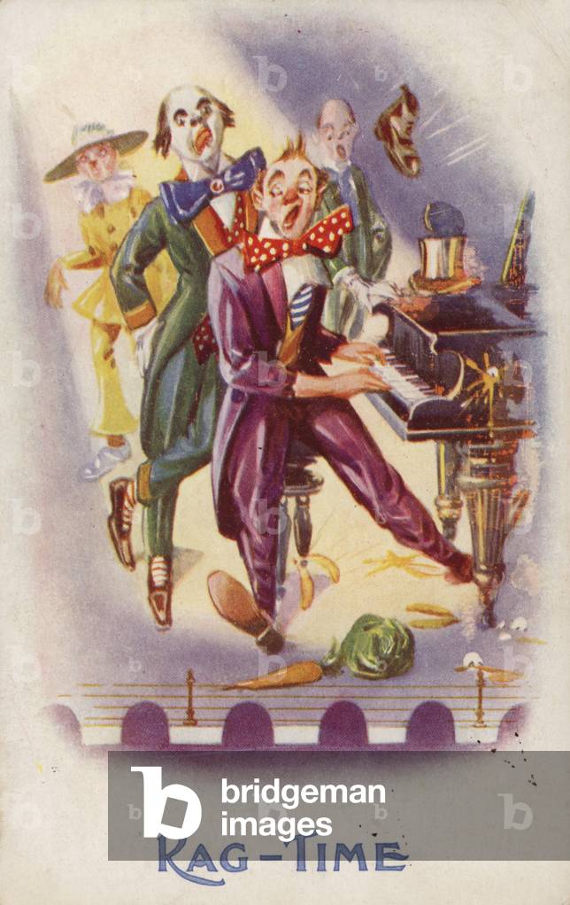 Rag-time (colour litho)