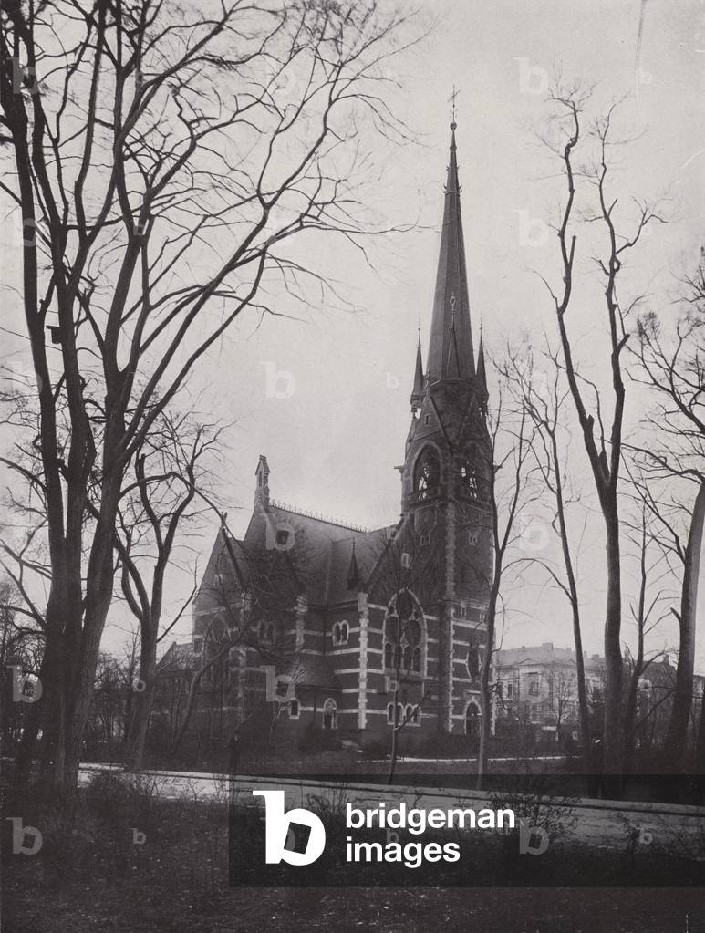 Kaiser Friedrich Gedachtnis-Kirche (b/w photo)