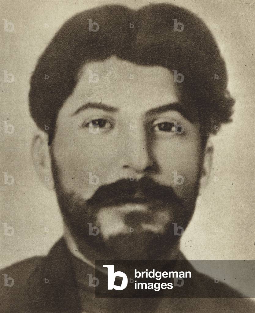 Jospeh Stalin, 1912 (b/w photo)