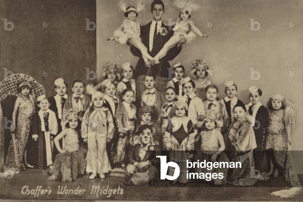 Chaffer's Wonder Midgets (b/w photo)