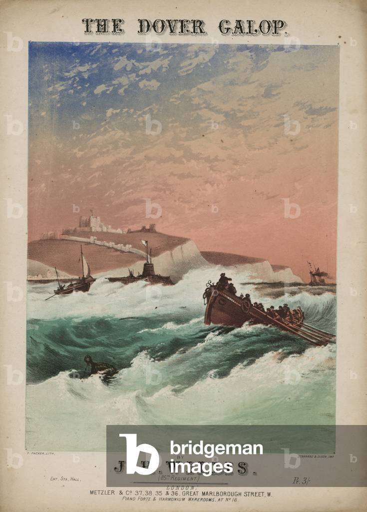 The Dover Galop (colour litho)