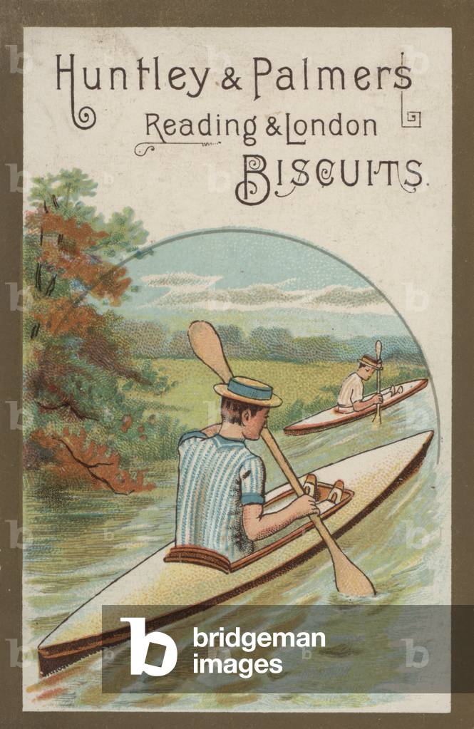 Canoeing (chromolitho)