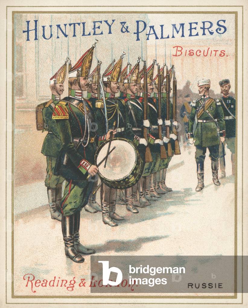 Soldiers of Europe: Russie (colour litho)