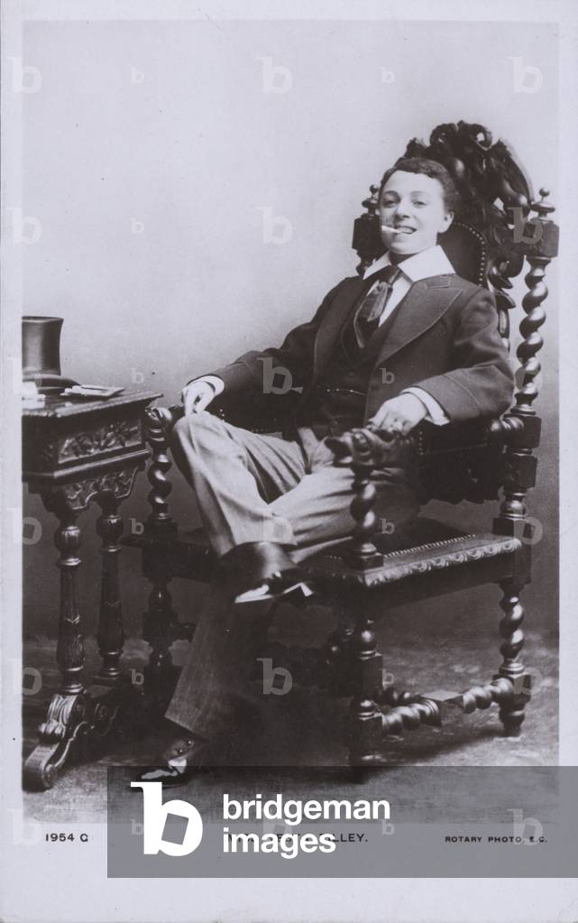 Miss Vesta Tilley, male impersonator (b/w photo)
