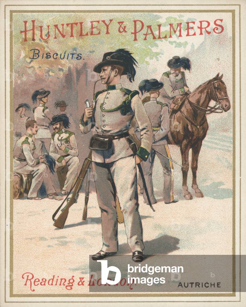 Soldiers of Europe: Autriche (colour litho)