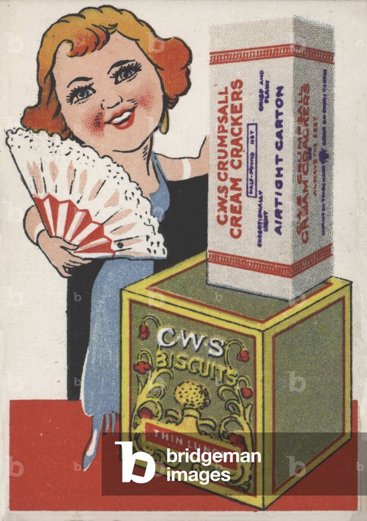 CWS biscuits and Crumpsall cream crackers (chromolitho)