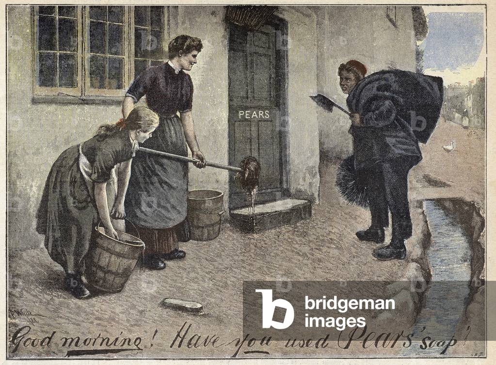 Advertisement for Pears Soap (colour litho)