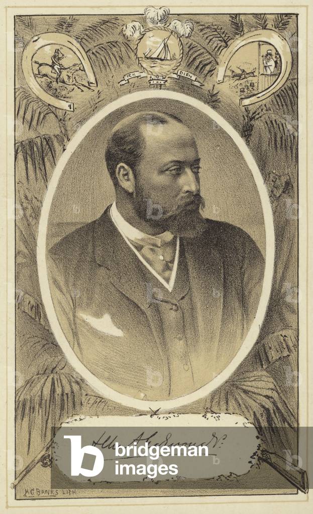 Albert Edward, Prince of Wales (litho)