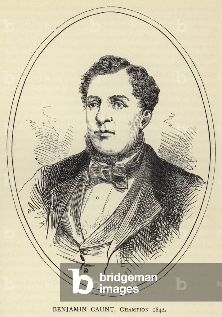 Benjamin Caunt, Champion, 1842 (engraving)