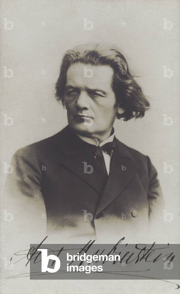 Anton Rubinstein, Russian composer, conductor and pianist (b/w photo)