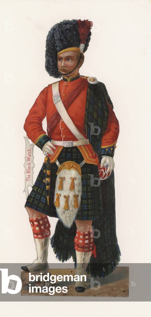 Soldier of the Black Watch (chromolitho)