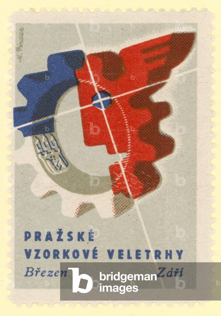 Prague Trade Fair (colour litho)