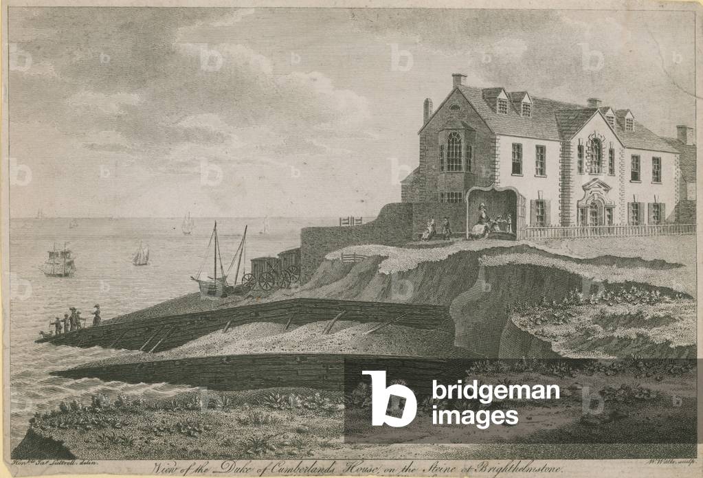 View of the Duke of Cumberland's house (engraving)