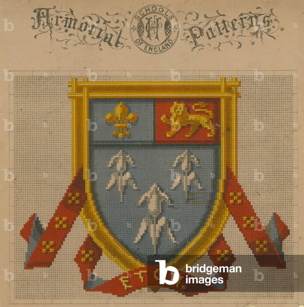 Eton College (colour litho)