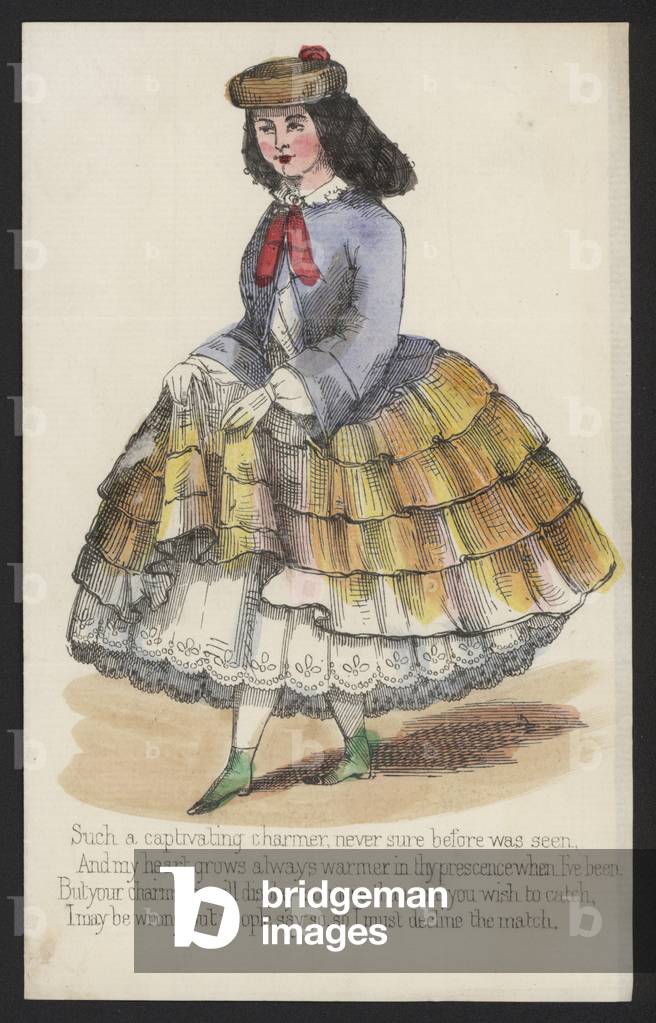 Vinegar Valentine card (colour litho)