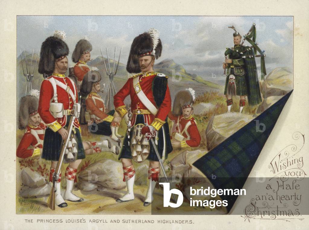 The Princess Louise's Argyll and Sutherland Highlanders (chromolitho)
