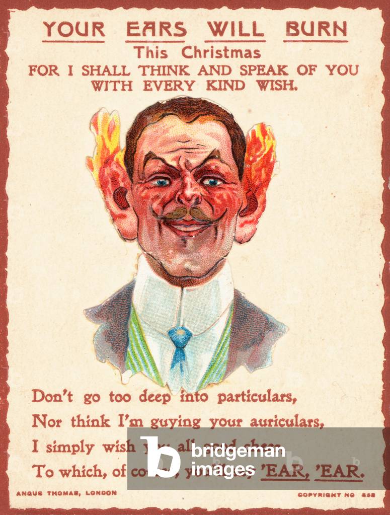 British Christmas card (colour litho)