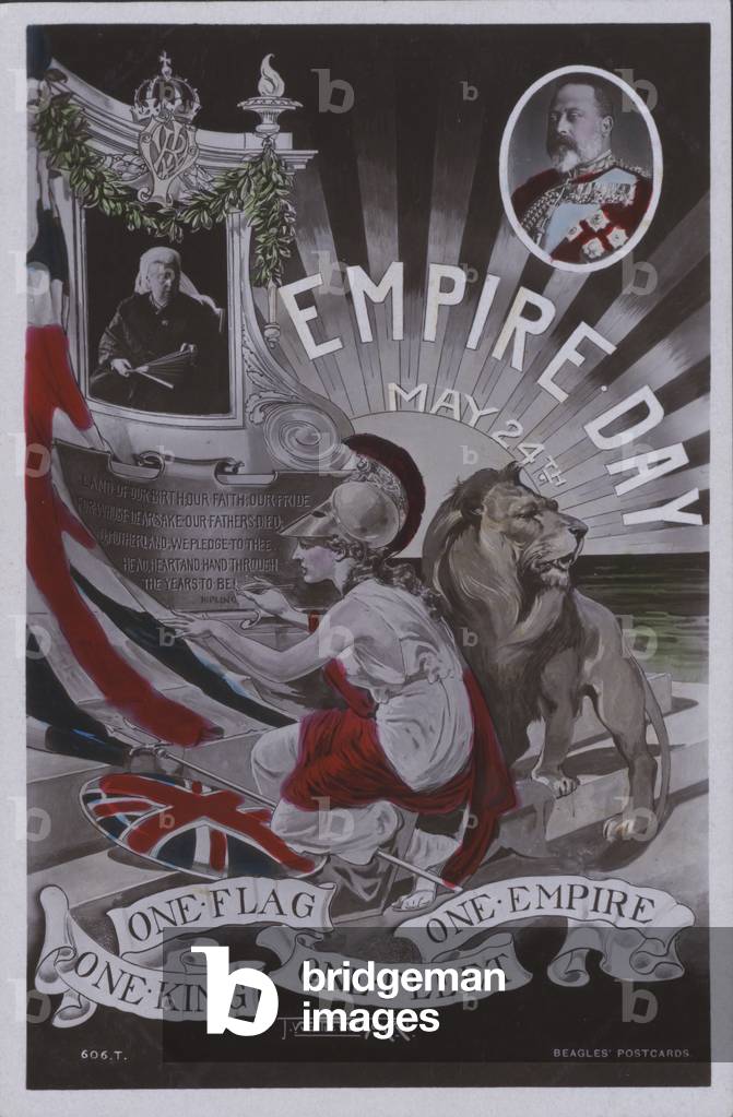 Celebration of Empire Day, 24 May (colour litho)