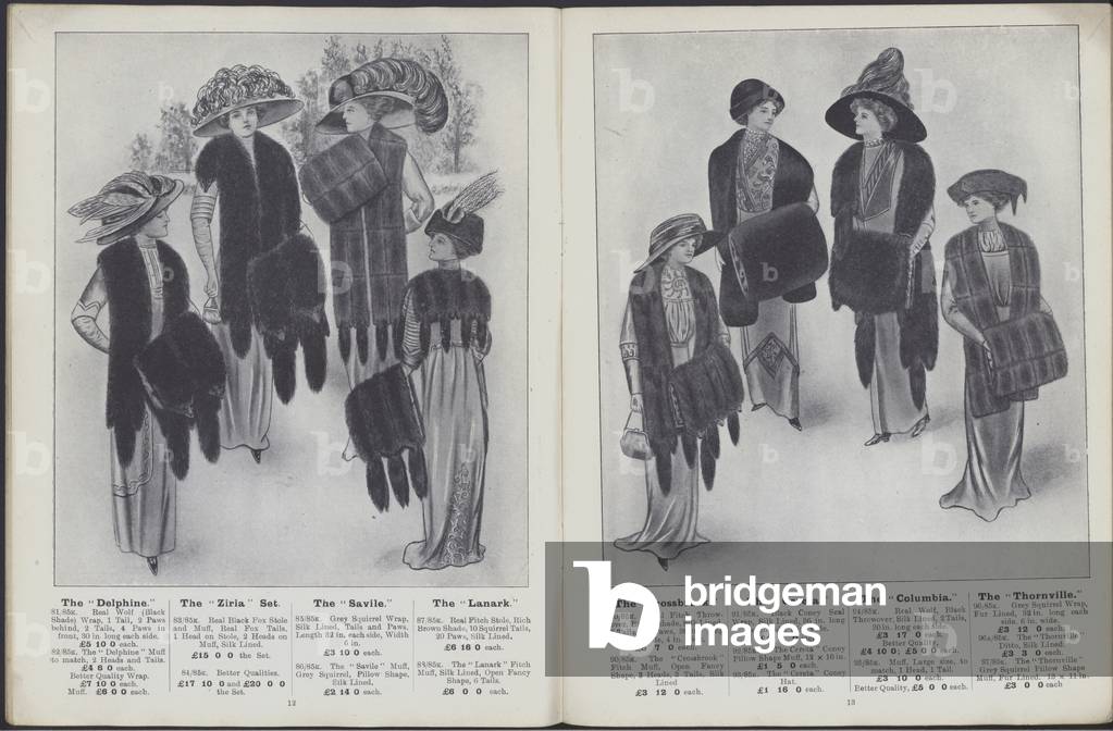 Furs (litho)